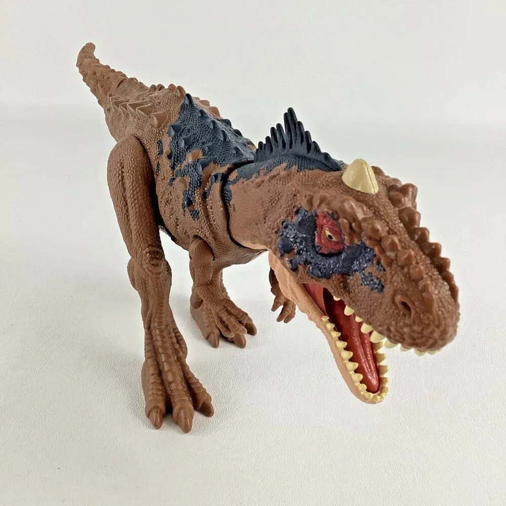 Jurassic World Park Roar Strikers Rajasaurus Dinosaur Lg 13